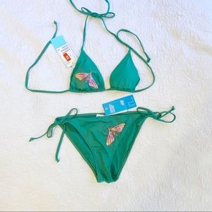 H & M firefly bikini NWT